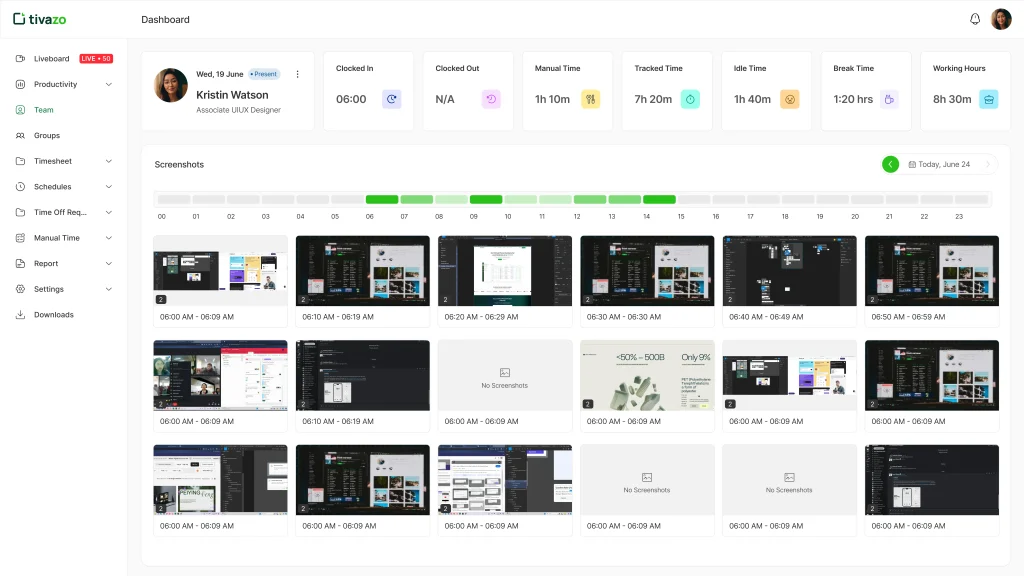 Tivazo for Time Boxing