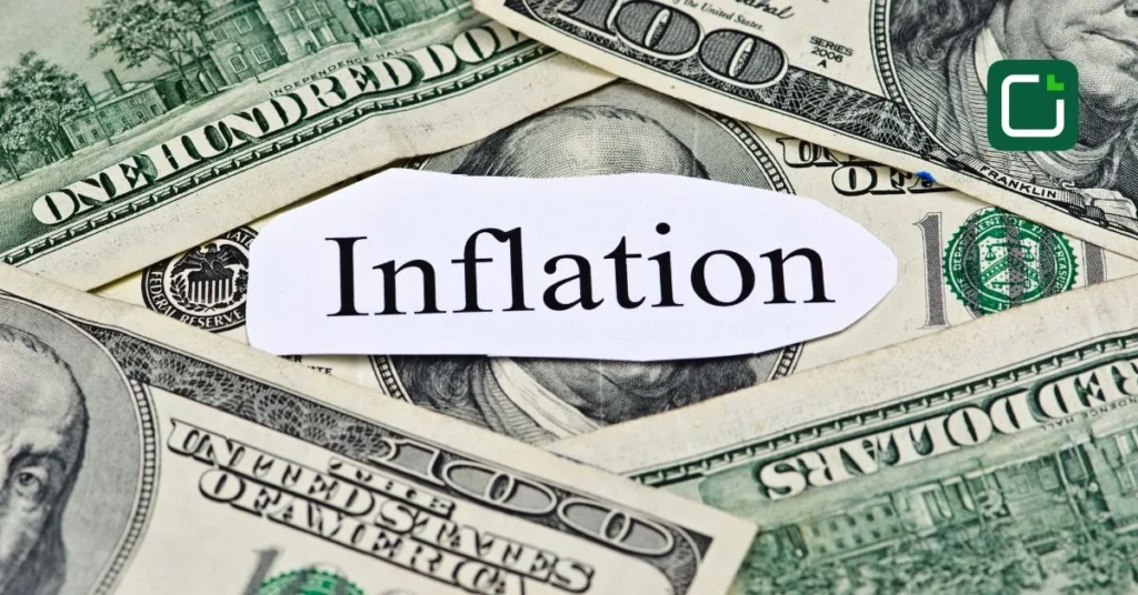 salary inflation calculator showing by dollars