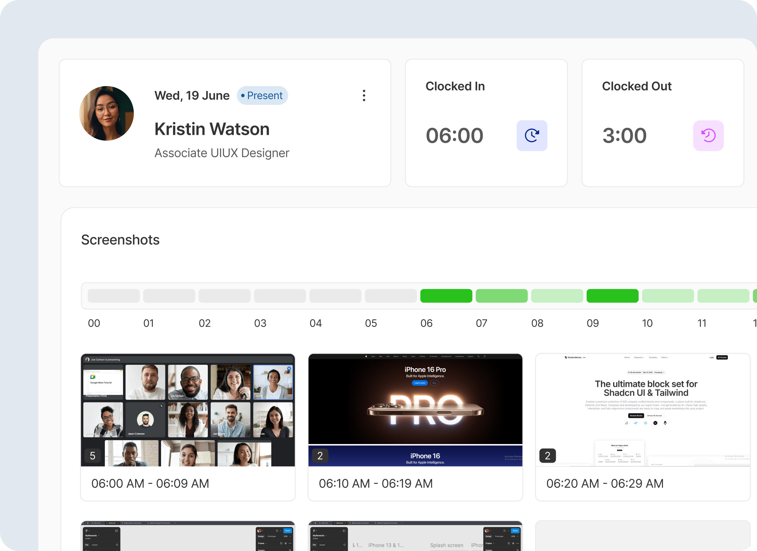 Screenshot Monitoring Tivazo