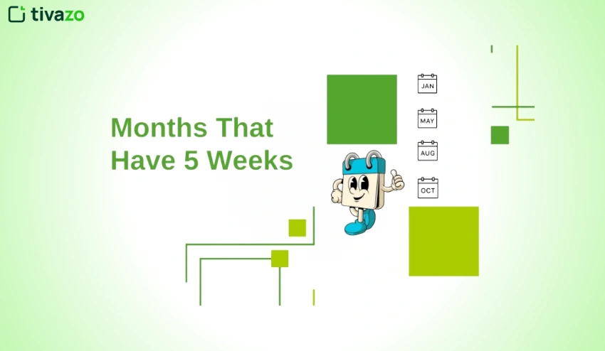 Which Months Have 5 Weeks in 2026?