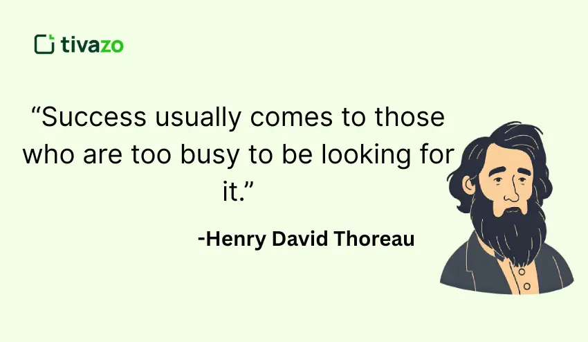Henry David Thoreau Management Quotes