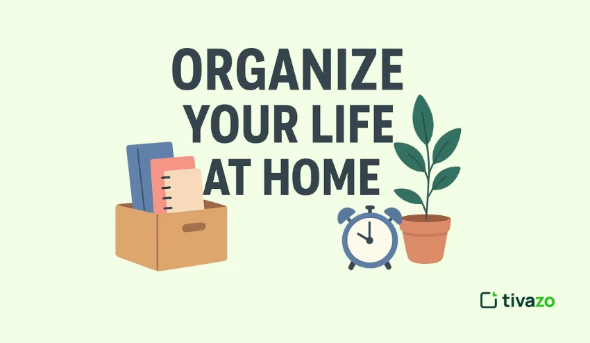 Organize Your Life at Home