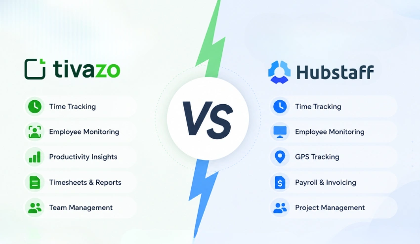 Tivazo vs Hubstaff: Quick Comparison