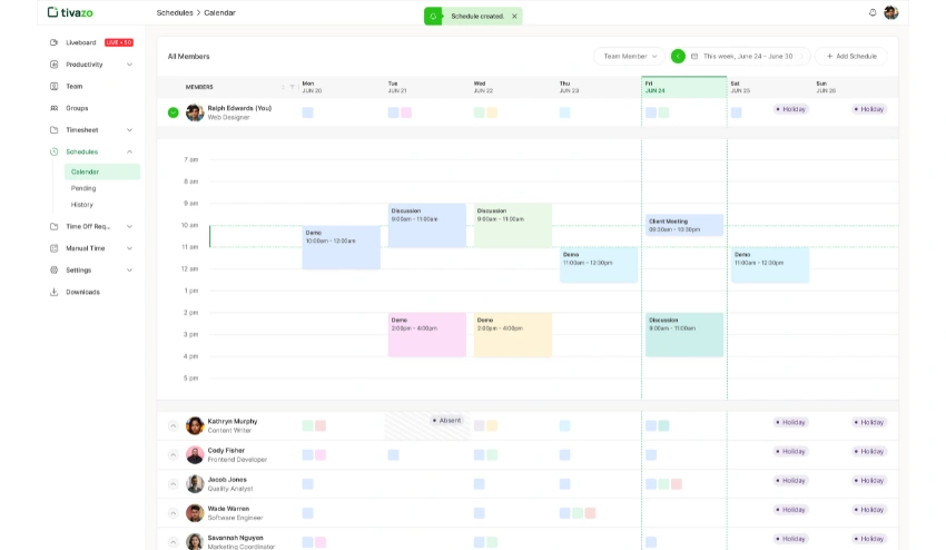 Tool For Website Project Plan