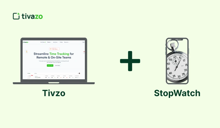 tivazo and stopwatch