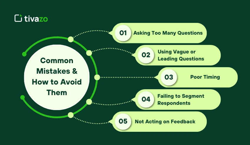 Common Mistakes & How to Avoid Them in Product Feedback Surveys
