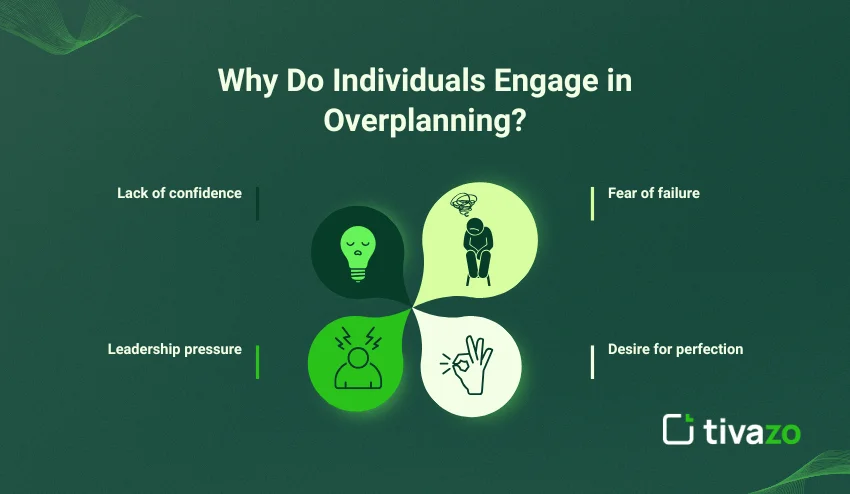 Engage in overplanning 