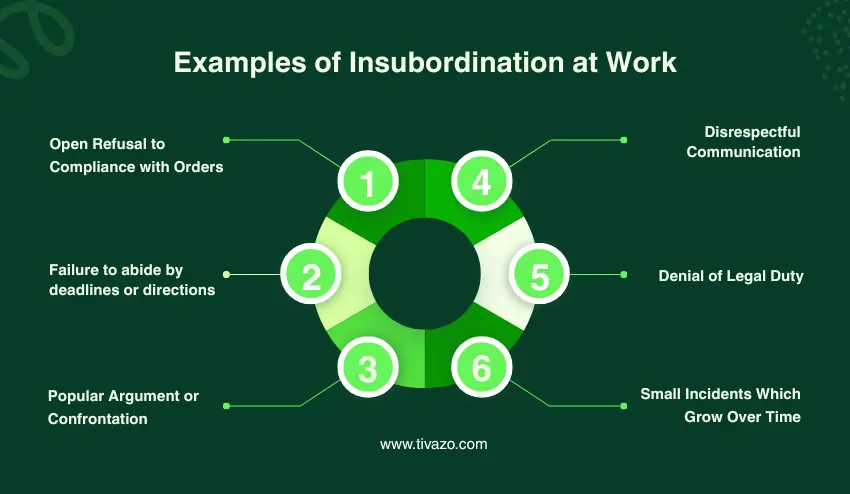 Examples of Insubordination at Work
