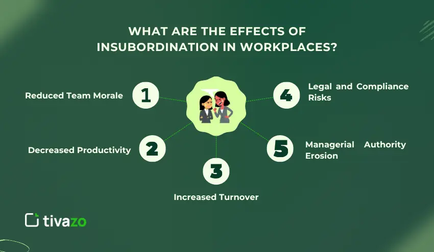 What Are the Effects of Insubordination in Workplaces?