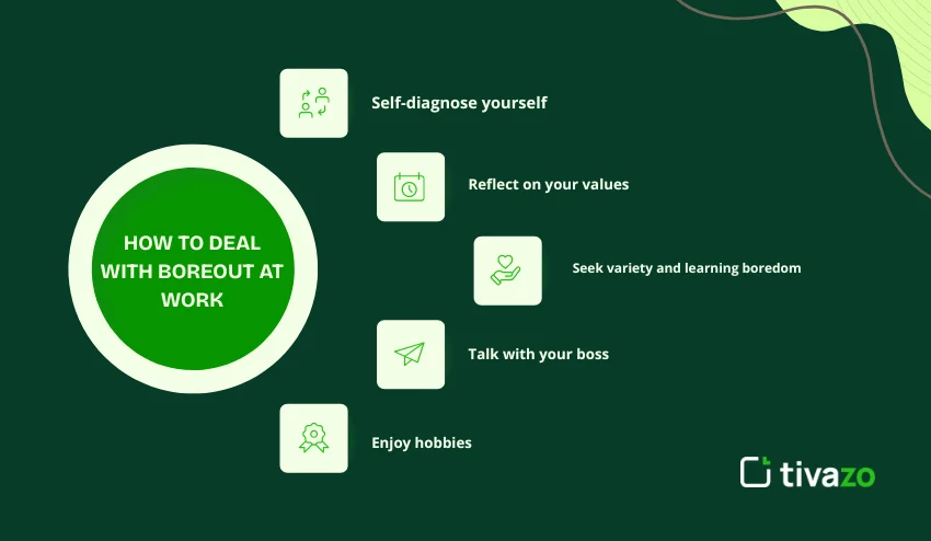 how to deal with boreout at work
