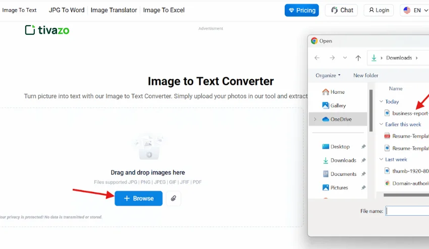 image to text converter 
