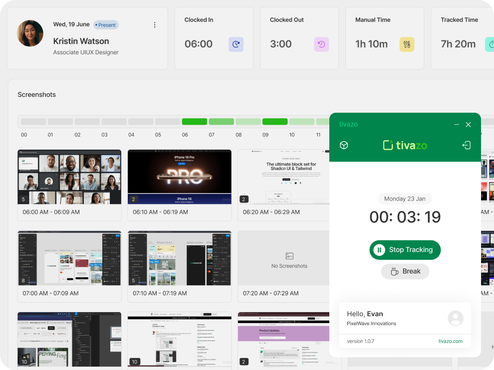 Start Tracking and Collaborating