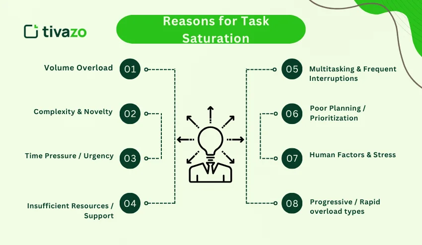 Reasons for Task Saturation