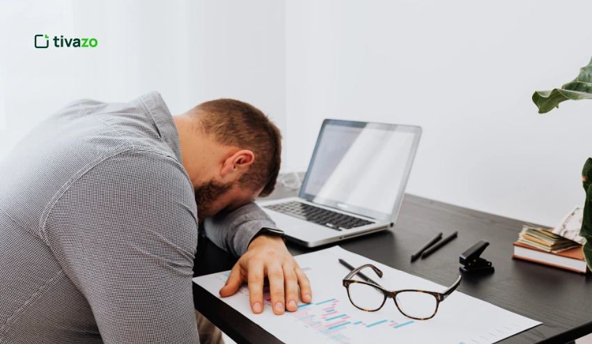 Exhausted After Work