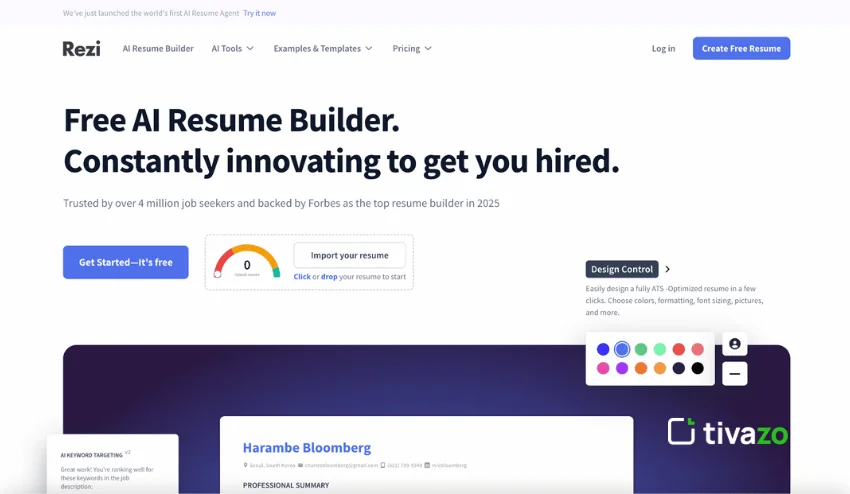 Resume builder 