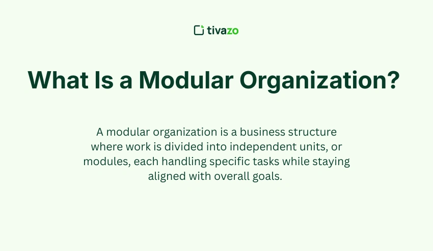 What Is a Modular Organization