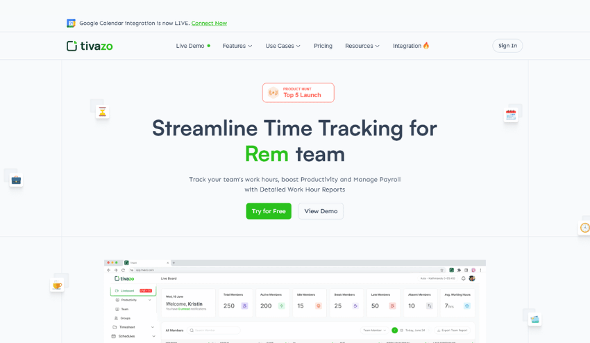 employee monitoring tool tivazo