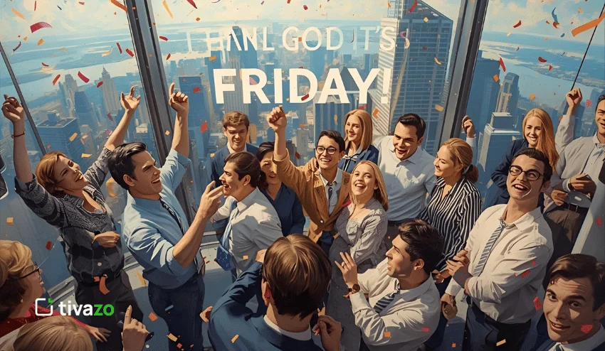 Thank god its Friday in office 