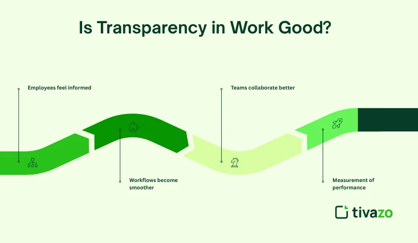 Is transparency in work good 