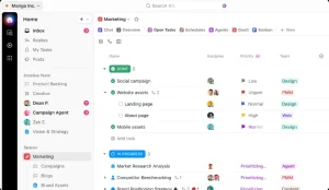 best time tracking app clickup
