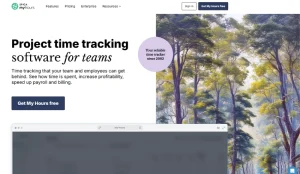 best time tracking app myhours