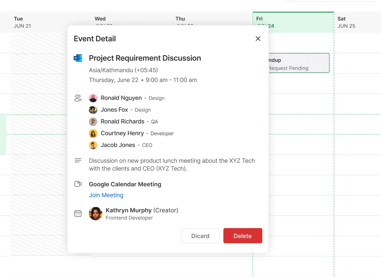 Smart Time Insights for Outlook Meetings