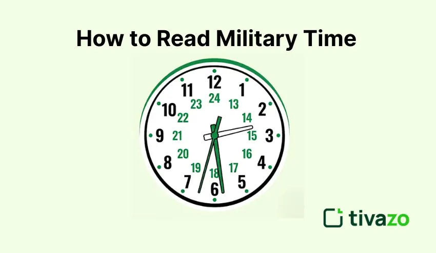 How to Read Military Time