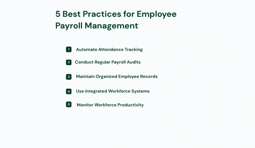 Payroll Management Best Practices