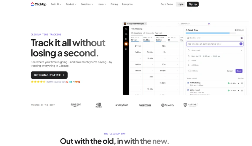ClickUp Time Tracking