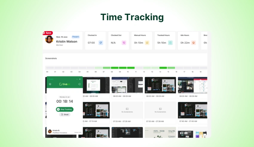 Time tracking software