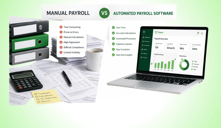 Manual Payroll vs. Automated Payroll Software 