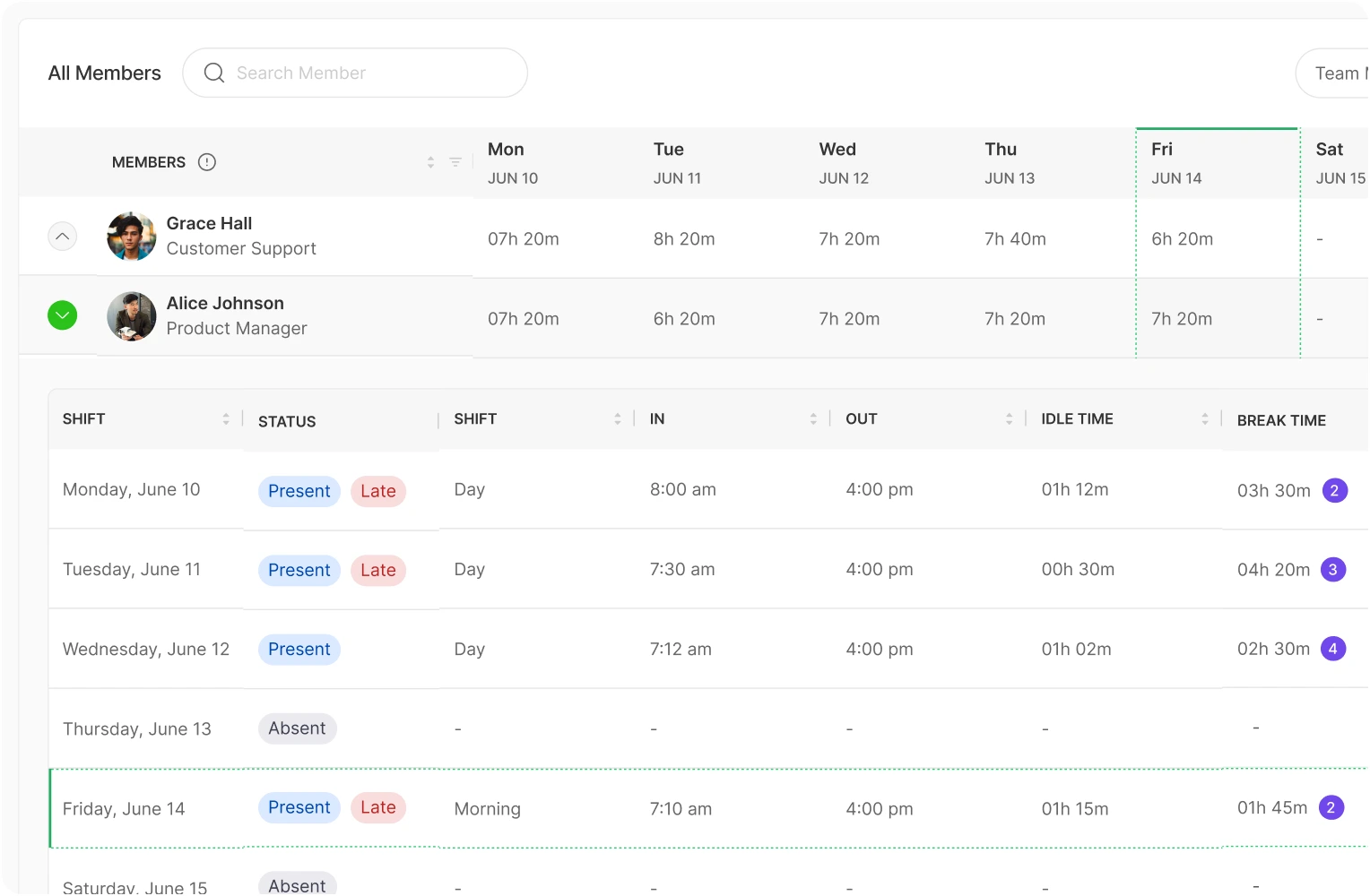 Automated Timesheets