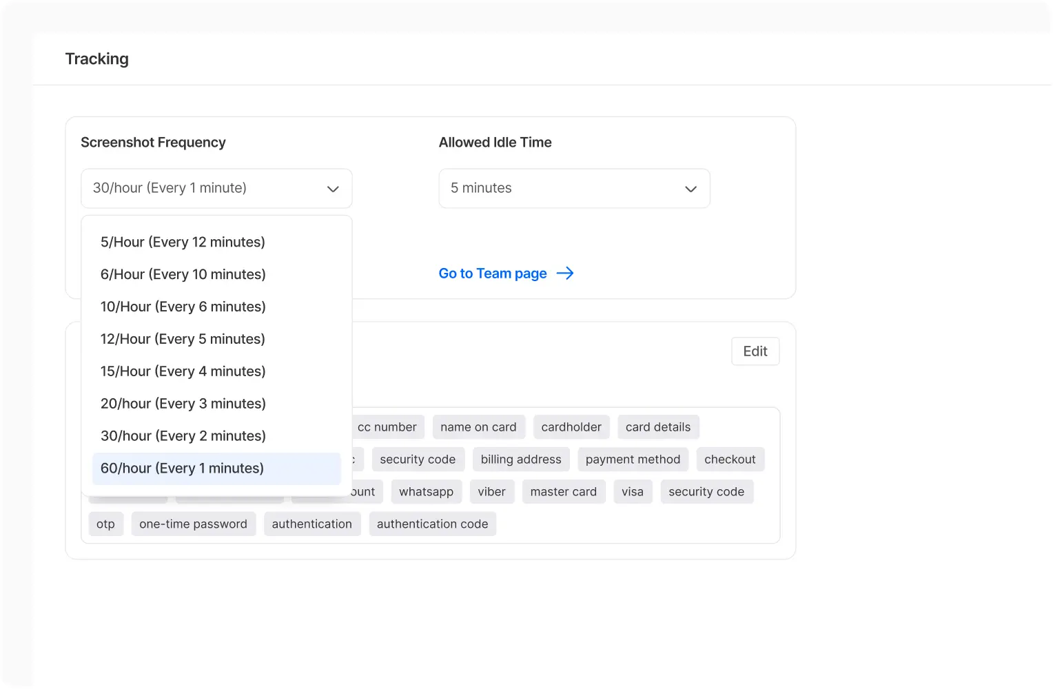 Configurable Screenshot 