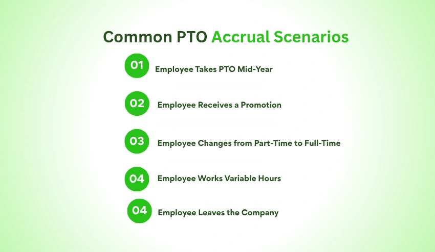 Common PTO Accrual Scenarios