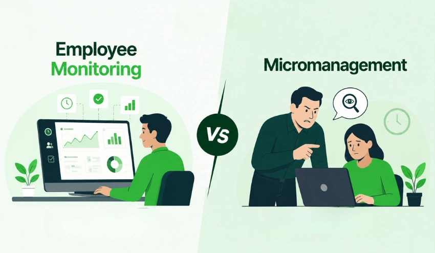 Employee Monitoring vs. Micromanagement