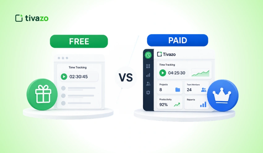 Free vs Paid Time Tracking Software