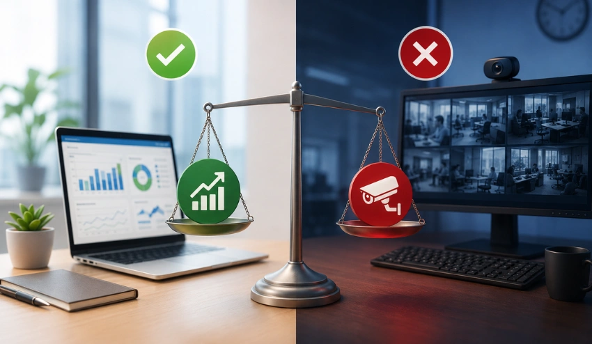 Time Data vs. Employee Surveillance