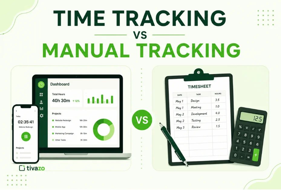 time tracking vs manual tracking